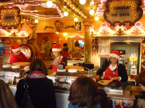 Christmas market, Paris, France