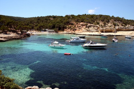 A bay in Mallorca, Spain