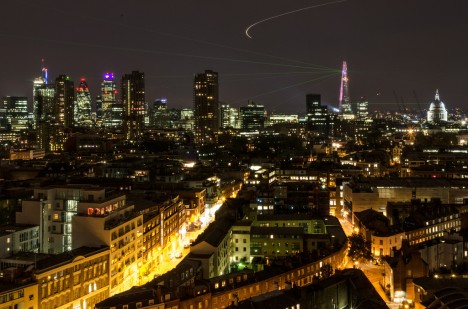 London evening panorama, UK