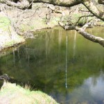 Swimming Pool on the Upper Wye, Wales, UK