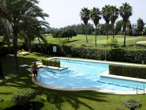 Golf club, Marbella, Spain