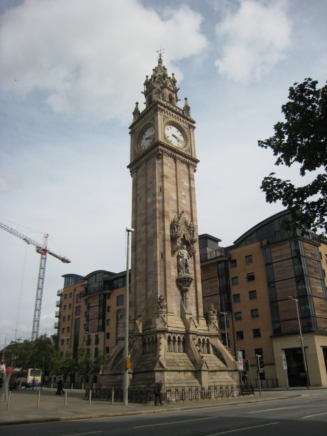Albert Clock, Belfast, Northern Ireland, UK