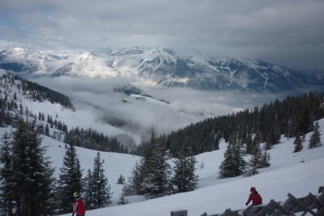 A view from Alpbach ski resort, Austria