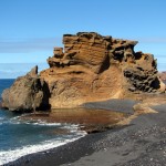El Golfo on Lanzarote, Canary Islands, Spain