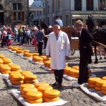 Gouda Cheese Market in a city of Gouda, The Netherlands
