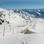 Ski slope in Ischgl, Austria