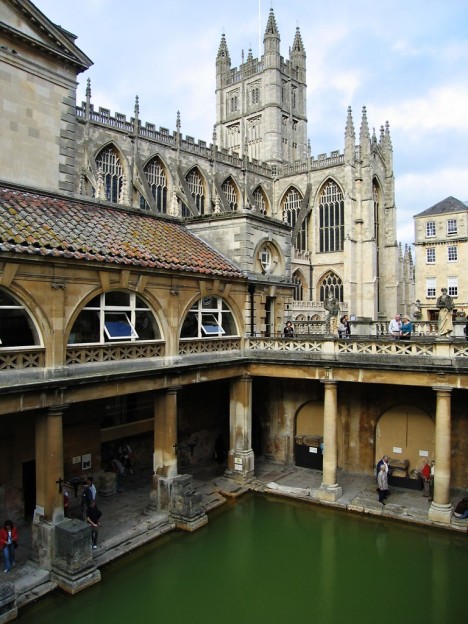 Roman Baths, Bath, England, UK