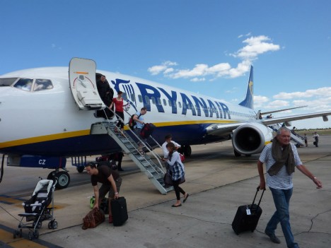 Flying with Ryanair