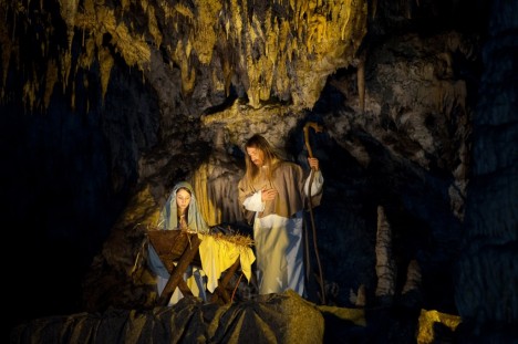 Christmas Crib, Postojna Cave - 1