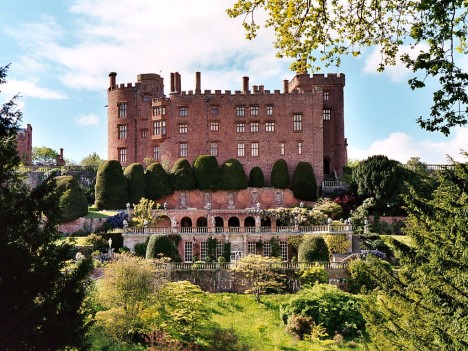 Powis castle and garden, Wales, UK
