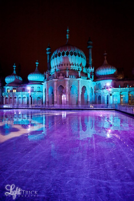 Royal Pavilion in Winter, Brighton, England, UK