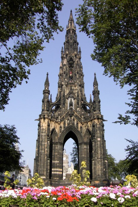 The Scott Monument, Edinburgh, Scotland, UK