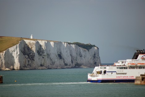 White Cliffs of Dover, Kent, England, UK