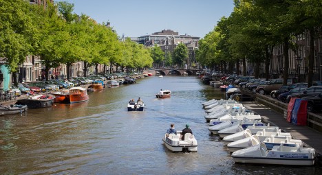 Amsterdam canals, The Netherlands