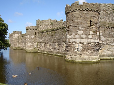 Beaumaris Castle, North Wales, UK