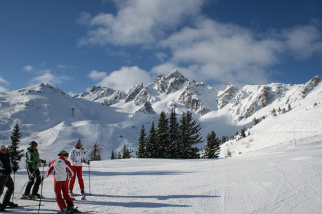 Courchevel Ski Resort, France