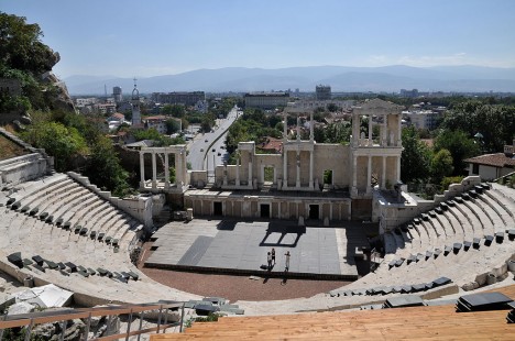 Roman Theatre in Plovdiv, Bulgaria
