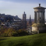 View of Edinburgh, Scotland, UK