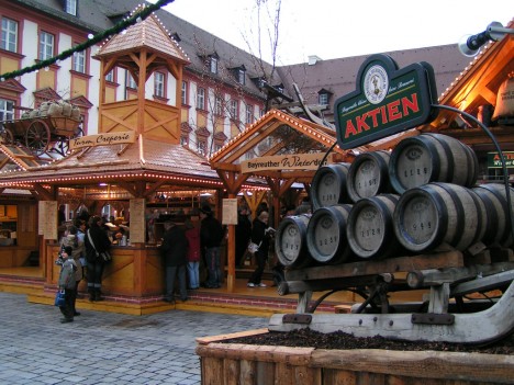 Christmas Market in Bayreuth, Germany