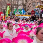 Chinese New Year Parade in ChinaTown, Paris, France