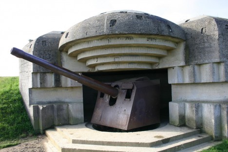 Longues-sur-Mer Battery, Normandy, France