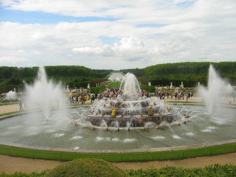 Palace of Versailles park, Paris, France