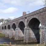 Seven Arches Bridge in Newport, Ireland