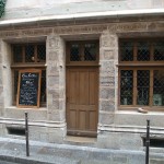 The house of Nicolas Flamel, now a restaurant, in Paris, France