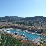 Nice and a port, France