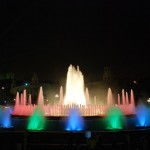 Magic Fountain at Montjuic, Barcelona, Spain