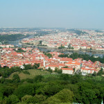 Prague from Petrin, The Czech Republic